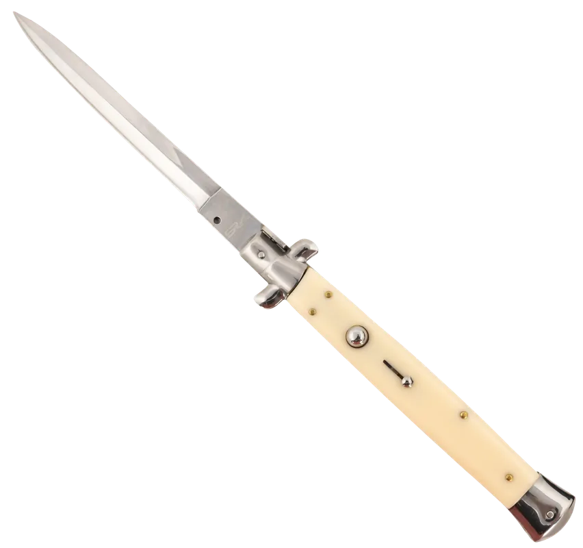 Steel River Knives CISID Spartan 6" Dagger with Polished Blade and 7" Ivory Synthetic Handle