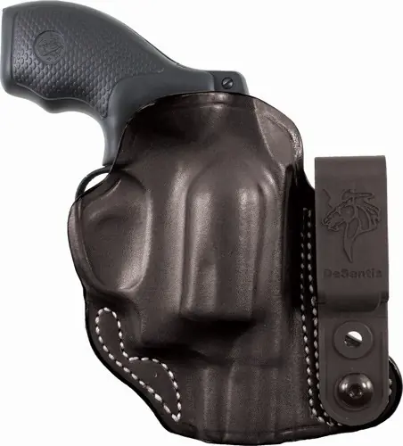 DeSantis Flex-Tuk IWB Holster for 2" J-Frame, Black Leather