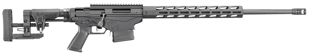 Ruger 18048 Precision Rifle - 6.5 Creedmoor, 20" Barrel, Black Finish, 10+1 Capacity