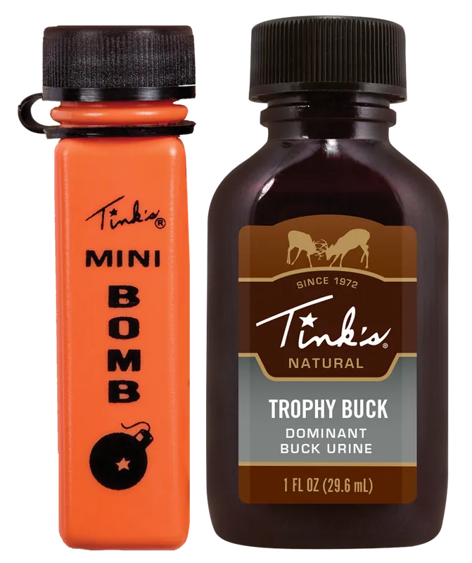 Tinks W6197 Trophy Buck Deer Attractant - 1 oz Buck Urine Scent with Mini Bomb