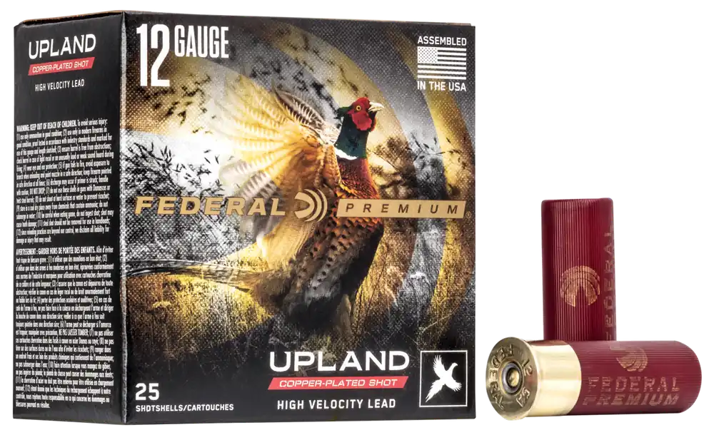 Federal P1384 Premium Wing-Shok 12 Gauge High Velocity Shotgun Shells - 25/Box