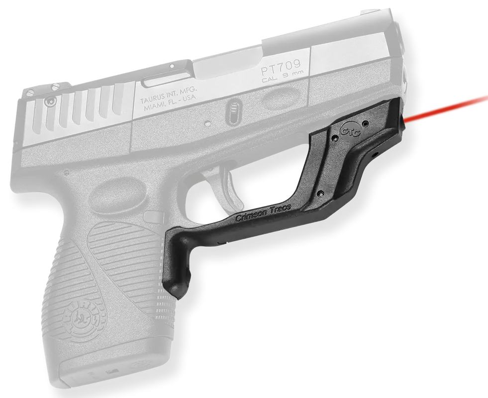 Crimson Trace LG-447 Laserguard Red Laser for Taurus Slim - Black