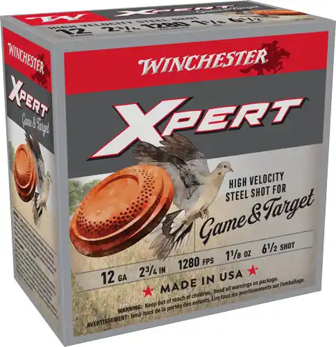 Winchester Xpert Steel 12GA 2.75" 1-1/8oz #6.5 25 Rounds 10 Boxes/Case