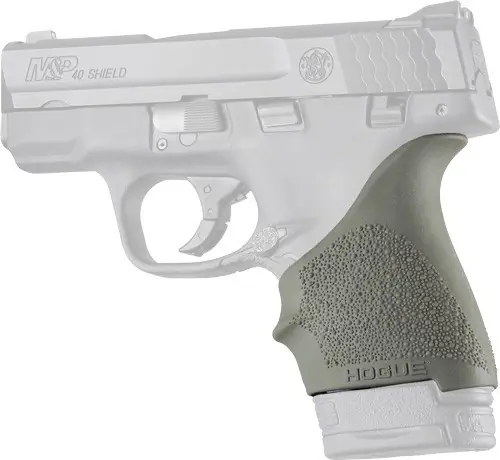 Hogue HandAll Beavertail Grip Sleeve for S&W M&P Shield and LC9 - OD Green