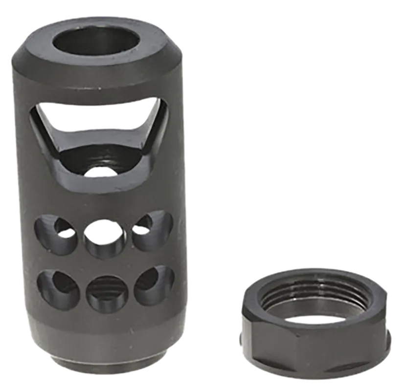 Ruger 90641 American Ranch Muzzle Brake for .450 Bushmaster/.45-70 Govt, Matte Black, 11/16"x24 Threads
