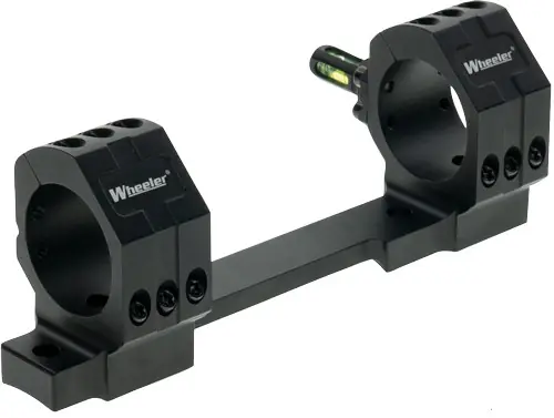REM 700 Short Action 30mm High Black Wheeler One-Piece Scope Mount