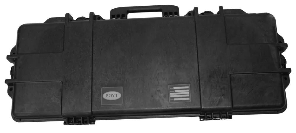 Boyt Harness H36SG H-Series Single Gun Case - Black, Water Resistant, Egg Crate Padding