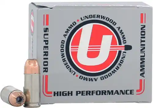Underwood .44 Rem Mag 240gr JHP Ammo - 20 Rounds per Box, 10 Boxes per Case