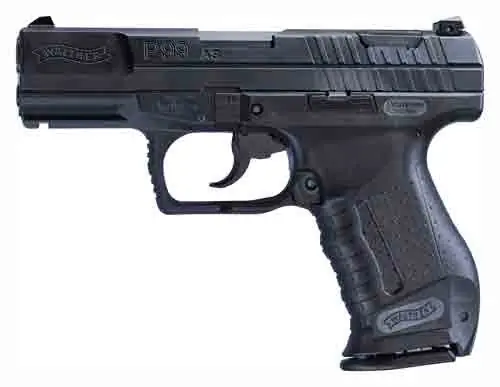 Walther P99 9mm Luger 4" AS Black Polymer, 15-Round Capacity