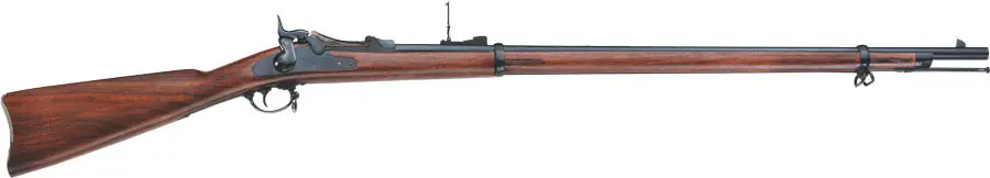 Pedersoli Springfield Trapdoor 45-70 32" Blued Walnut Rifle