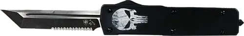 Fallen 3.5" D2 Black Tanto Templar Knife Large Zinc OTF