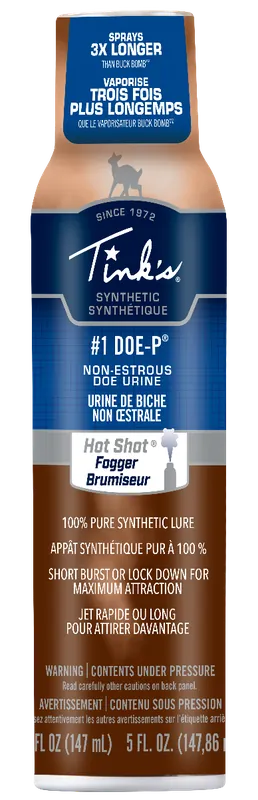 Tinks W5272BL #1 Doe-P Synthetic Deer Attractant Aerosol - 5 oz Doe Urine Scent