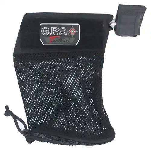 Tactical AR15 Brass Catcher Hook & Loop Black GPS