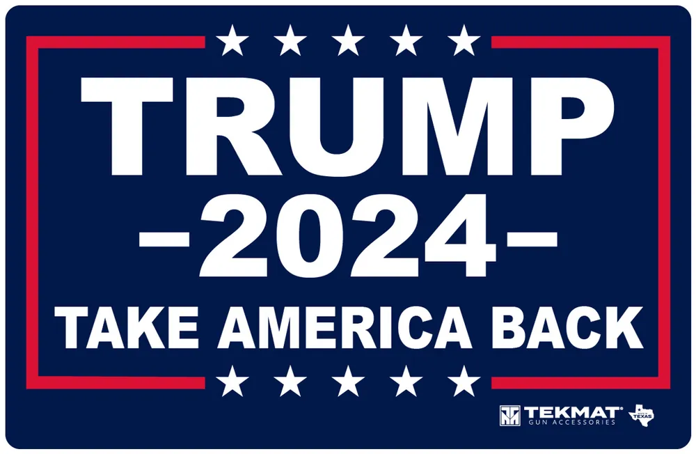 Trump 2024 Door Mat - 25"x42" Rubber TekMat TEK42TRUMPMAGA