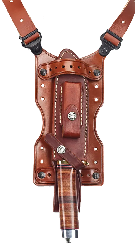 Galco SHU Shuka Tan Leather Over-The-Shoulder Knife Holder