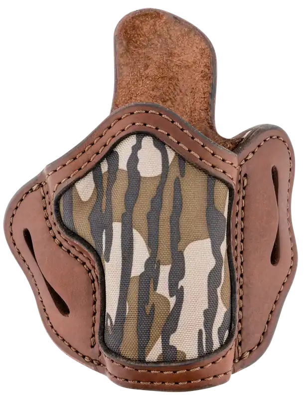 1791 Gunleather Optic Ready OWB Holster for FN 509/H&K VP9SK - Brown/Mossy Oak, Right Hand