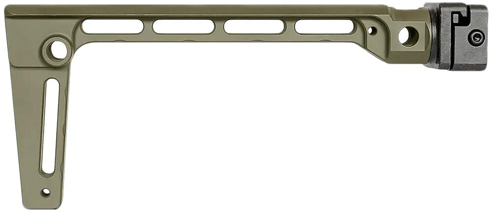 Midwest Industries MIARMSFODG Arm Brace Side Folding Stock ODG 6061 Aluminum Fixed
