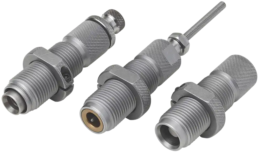 Hornady Custom Grade 3-Die Set for .38 Special/.357 Mag/.357 Rem Max