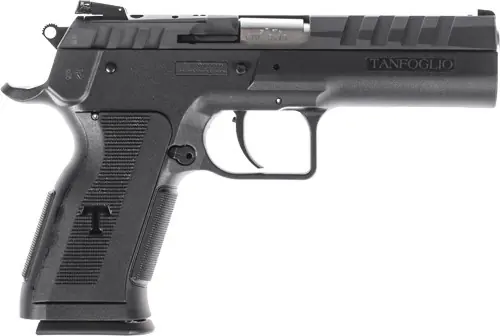 Tanfoglio Force Duty 9mm 4.9" Poly Threaded Black 20RD