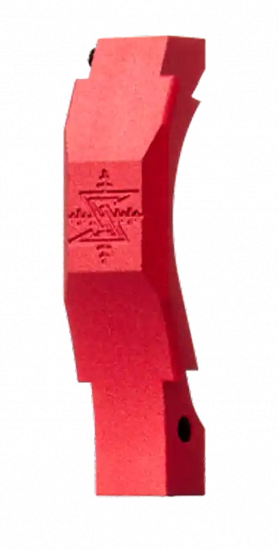 Seekins Precision Red Anodized Aluminum Billet Trigger Guard for AR-Platform