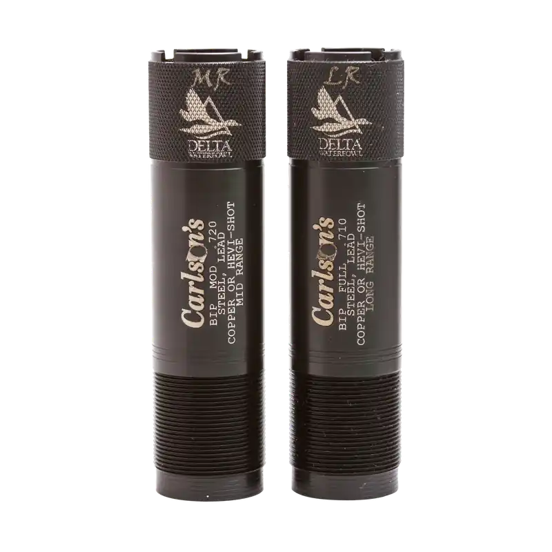 Carlson's Delta Waterfowl Extended Choke for Browning Invector Plus 12 Gauge - Mid/Long Range Stainless Steel