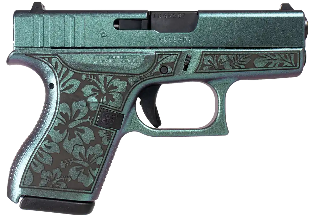 Glock G42 Gen3 Sub-Compact .380 ACP 6+1 Black Steel Serrated Slide 3.25" Barrel