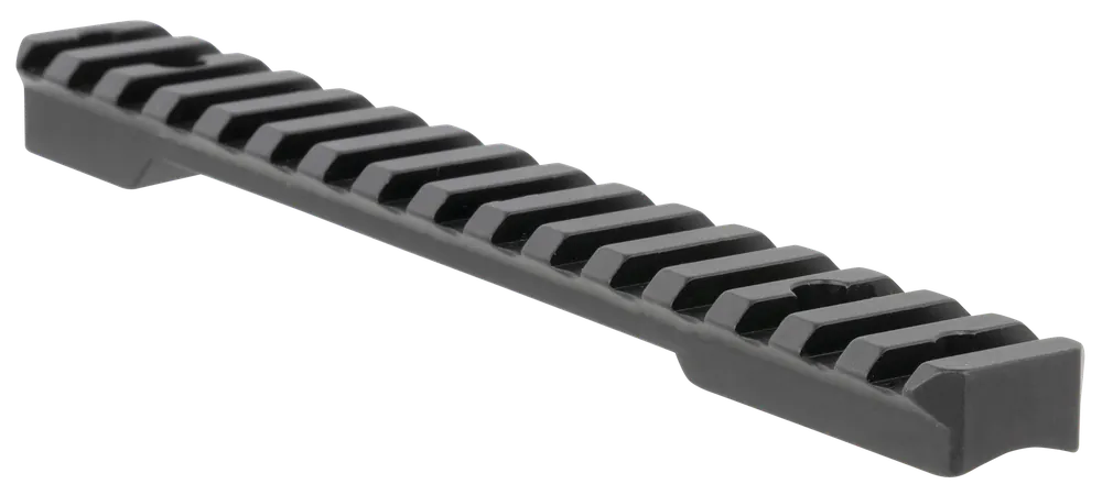 Talley PLM258763 Fierce Picatinny Rail - Black Anodized Long Action 20 MOA