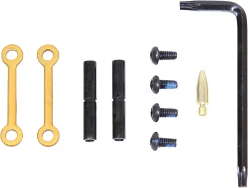 Guntec AR15 Anodized Gold Anti-Rotation Pin Set