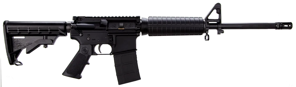 Rock River Arms AR1222 LAR-15M CAR A4 Rifle with Tactical Stock and Accessories