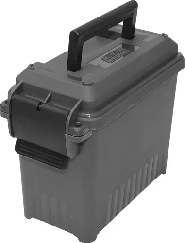 Lockable Black Foam Ammo Can for 50 BMG - 20 Round Capacity