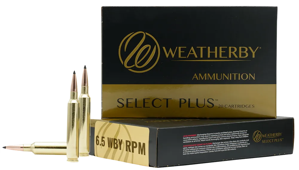 Weatherby Select Plus 6.5WBYRPM 127gr Barnes LRX Lead-Free Ammo - 20/Box