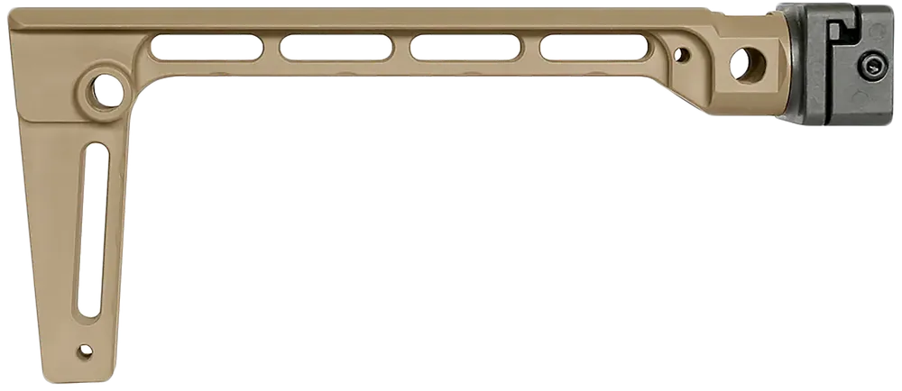 Midwest Industries MIARMSFFDE Side Folding Arm Brace Stock - Flat Dark Earth 6061 Aluminum
