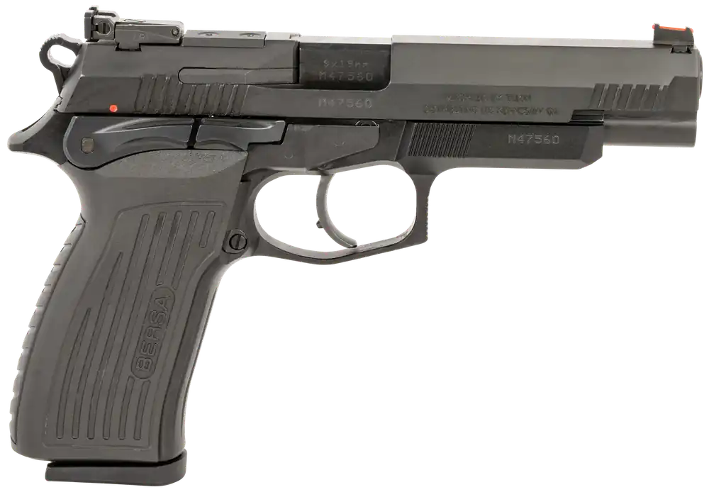 Bersa TPR9XT 9mm Luger 17+1 Full Size Pistol with Black Steel Barrel and Aluminum Frame