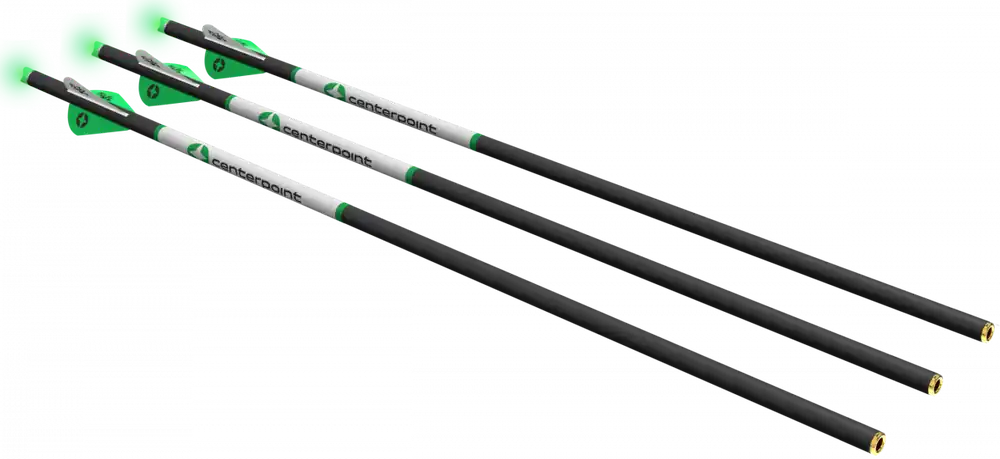Centerpoint AXCCA203PK Crossbow Arrows with Lighted Nocks - 3 Pack