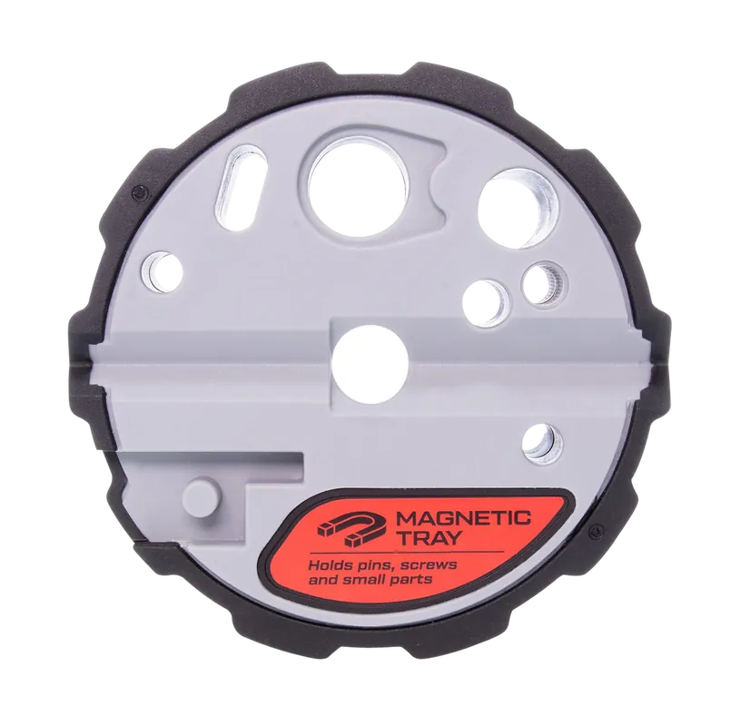 Magnetic Armorer's Block for Pistols - Birchwood Casey 42022 Black/Gray