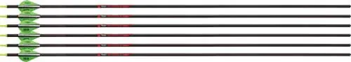 Victory Archery VForce Sport 400 Arrow Fletched 6 Pack