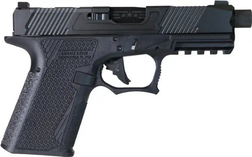 Adams Arms AA-19 9mm Pistol with Optics Cut, 4.5" Barrel, 15-Round Capacity, Black Finish