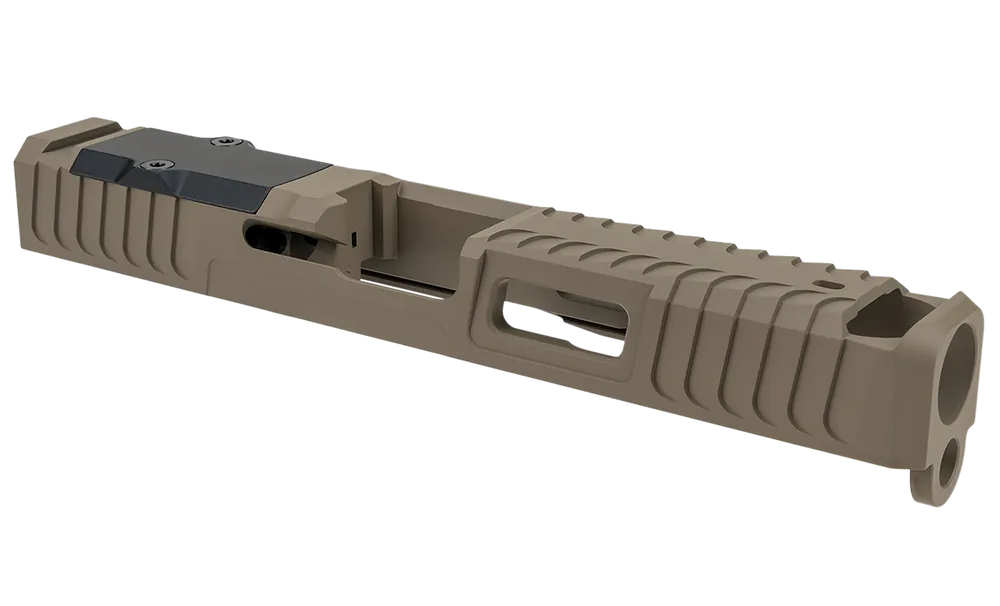 Custom Glock 17 Gen 3 Slide - Zaffiri Precision ZPS.B.17.FDE in Flat Dark Earth