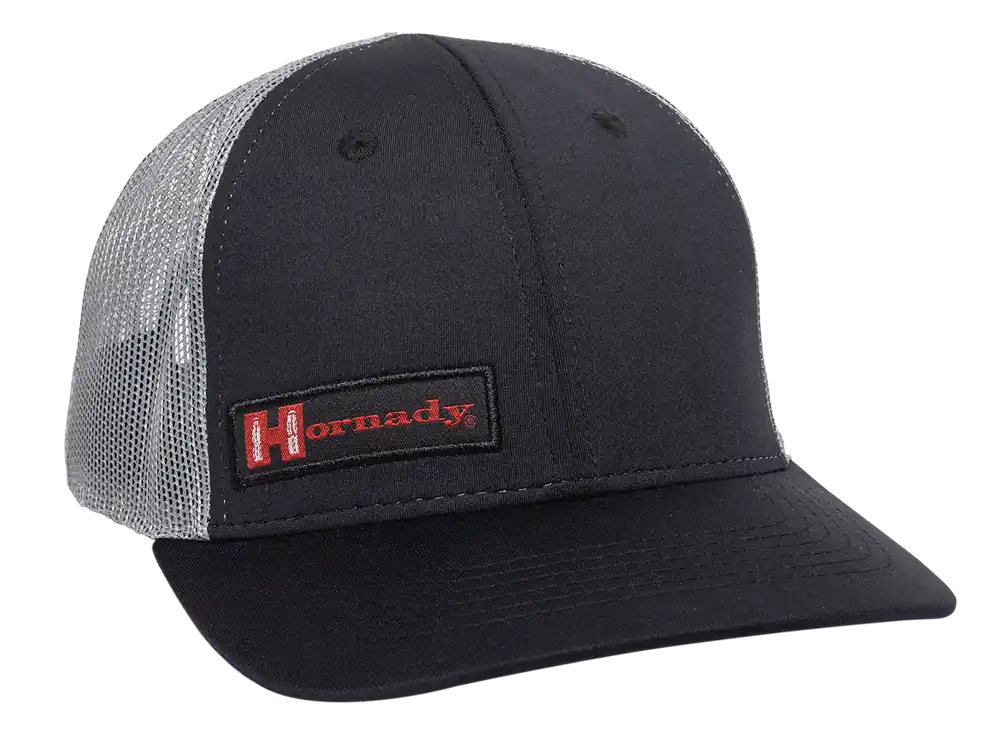 Hornady Black/Gray Adjustable Snapback Cap - OSFA Structured