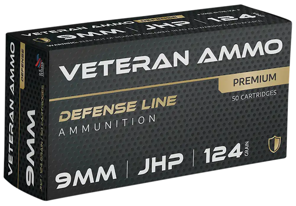 Hyperion Munitions HMBX911 9mm 124gr JHP Ammo - 50 Rounds/Box, 20 Boxes/Case