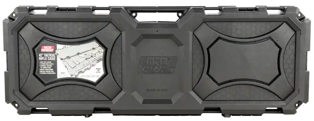 MTM Case-Gard RC42T 42" Tactical Rifle Case - Black, Dual Rifle Capacity