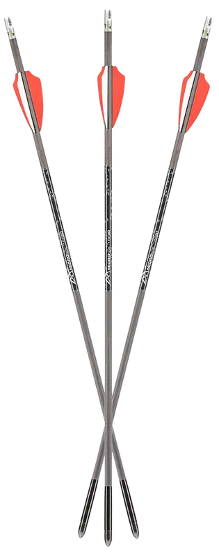 Axe Crossbows AX10002 AX405 17.50" 3-Pack in Black/Red/White