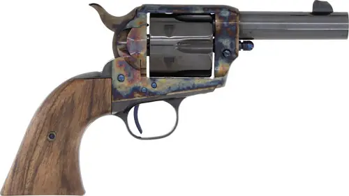 Sheriff's Model .45 with 3.5" Barrel and Case Color Finish - 2 Piece Grip Stand