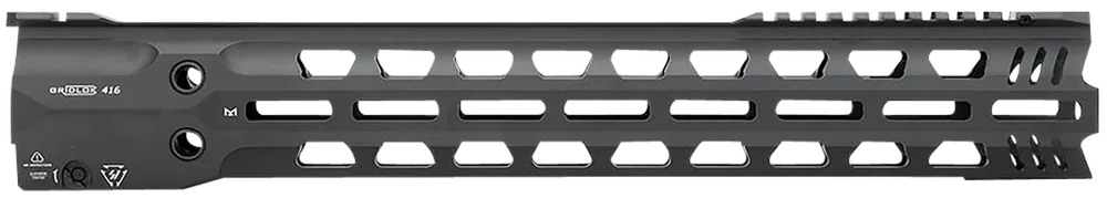 Strike Industries GRIDLOK-416-L-16 Quick Detach M-LOK Handguard for HK 416/MR556/M27 IAR - 16" Black Aluminum