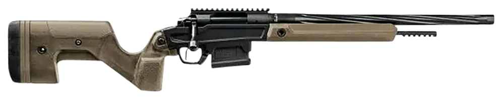 Stag Arms SABR01040001 Pursuit .308 Win Rifle with 18" Threaded/Fluted Barrel and Tan Hybrid Hunter Stock