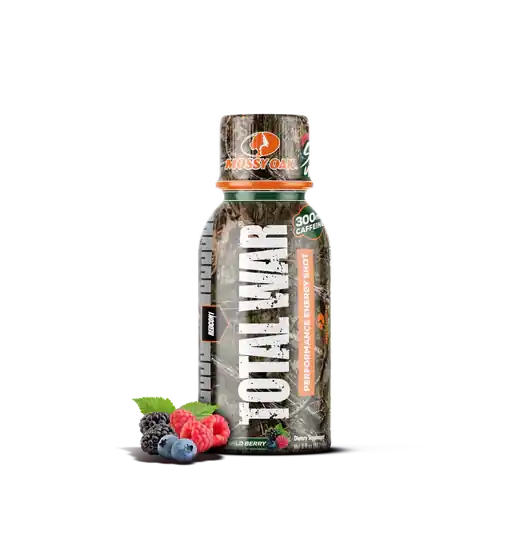 Redcon1 Total War Energy Shots - Sour Wild Berry, 12-Pack