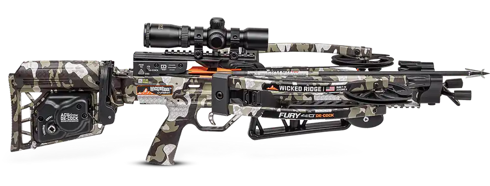 Tenpoint Fury Crossbow: 200 lb Draw Weight, 29" Length
