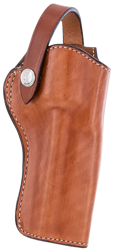 Bianchi 10066 1L Lawman Western OWB Tan Leather Holster for Colt New Frontier/SAA