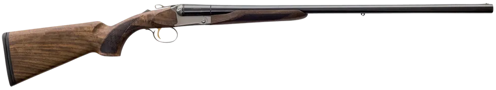 Charles Daly 20 Gauge Side by Side Shotgun with Gloss Blued Steel Barrel and Oiled Walnut Stock