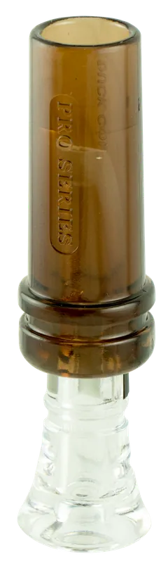 Jase Robertson Pro Series Hi-Ball Double Reed Duck Call - Brown Polycarbonate